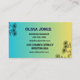 Tarjeta de visita de personalizado | Profesional y