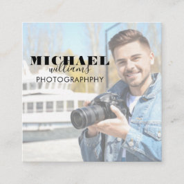 Tarjeta de visita de Photo Square