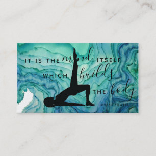 Tarjeta de visita de Pilates