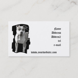 Tarjeta de visita de Pitbull