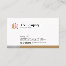 Tarjeta de visita de plata social del arquitecto