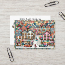Tarjeta de visita de Quilling