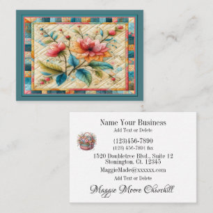 Tarjeta de visita de Quilling