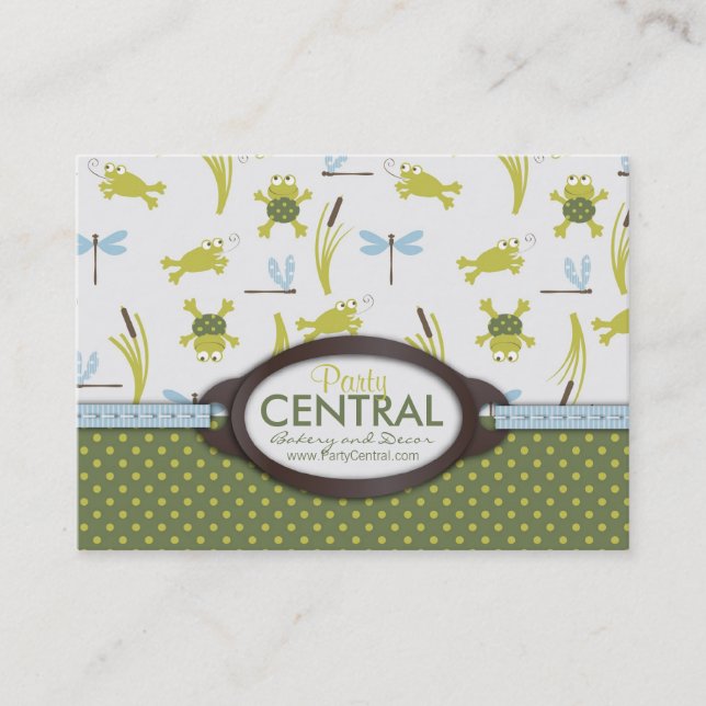 Tarjeta de visita de Ribbit (Anverso)