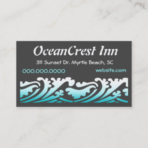 TARJETA DE VISITA DE ROCKIN OCEANCREST