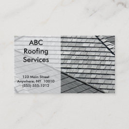 Tarjeta de visita de Roofing Company