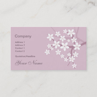 Tarjeta de visita de Sakura