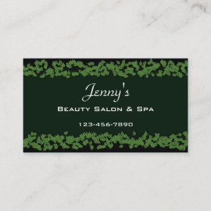 Tarjeta de visita de Salon