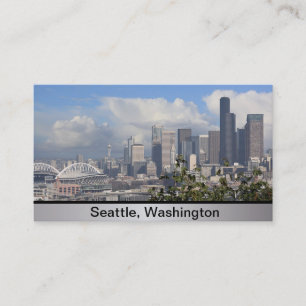 Tarjeta de visita de Seattle Washington
