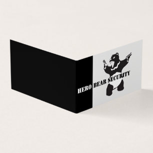 Tarjeta de visita de seguridad