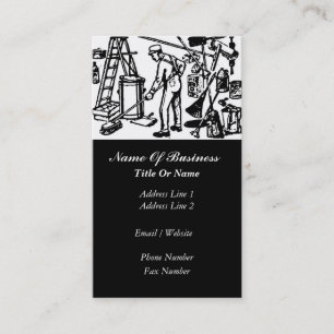 Tarjeta de visita de servicios de limpieza