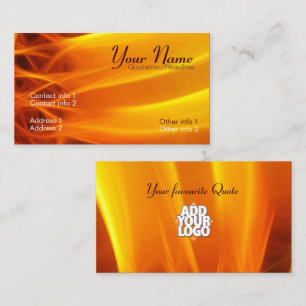 Tarjeta de visita de SunFlame