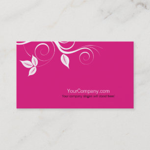 Tarjeta de visita de Swirly