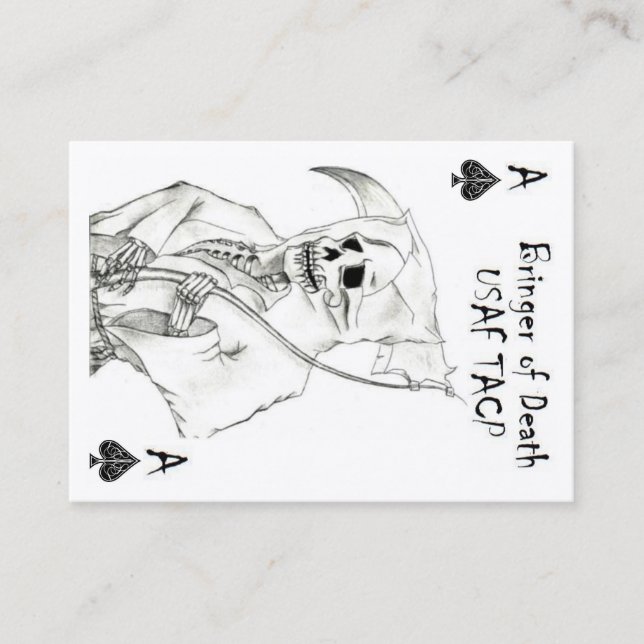 Tarjeta de visita de TACP (Anverso)