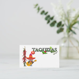 tarjeta de visita de taequías