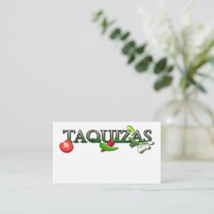 tarjeta de visita de taequías