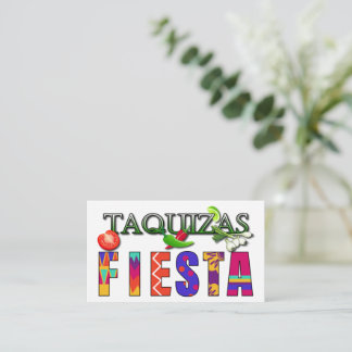 tarjeta de visita de taequías
