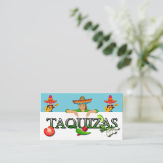 tarjeta de visita de taequías