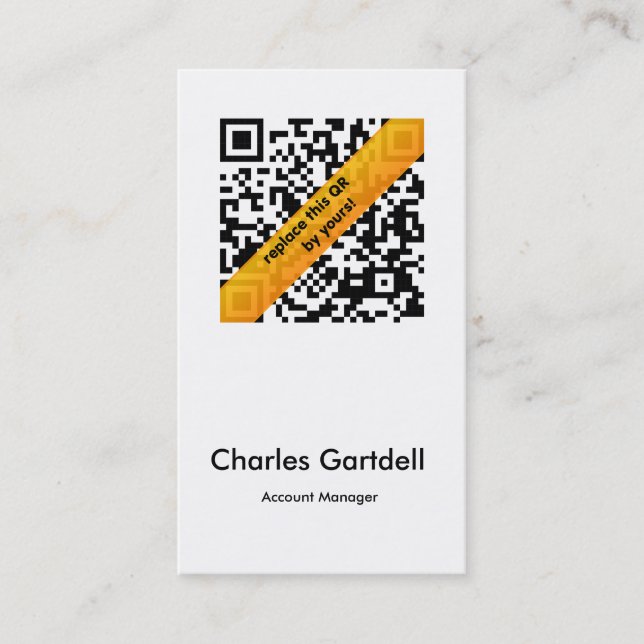 tarjeta de visita de uQR.me (Anverso)