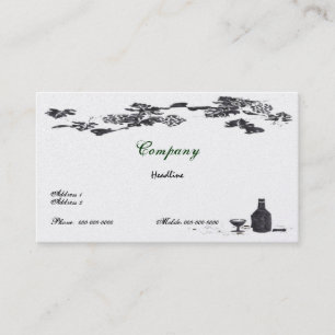 Tarjeta de visita de Winery