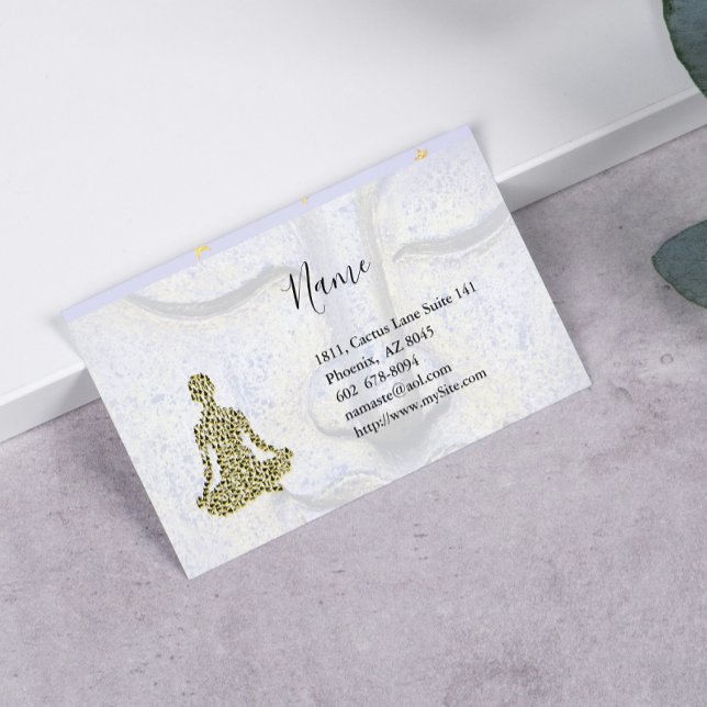 Tarjeta de visita de yoga (Subido por el creador)