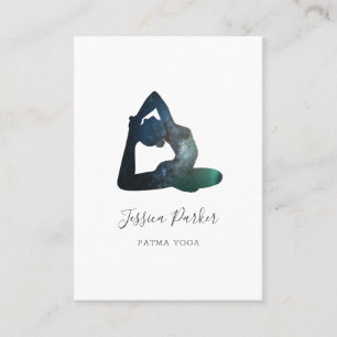 Tarjeta de visita de Yoga Universe