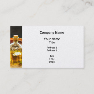 Tarjeta De Visita Decantador de Aceite