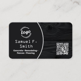Tarjeta De Visita Decking and Fencing Custom QR