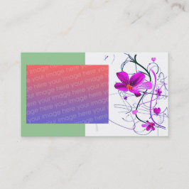 Tarjeta de visita Deco Flowers