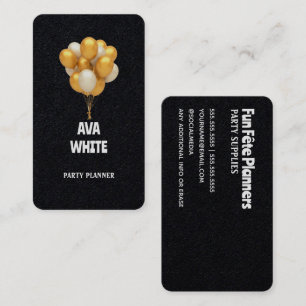 Tarjeta De Visita Decoración de eventos de balón 🌈 🎈