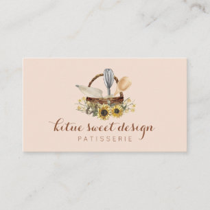 Tarjeta De Visita Decoración de Pastelería y Tortas Artísticas de Pa