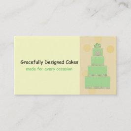 Tarjeta De Visita Decoración de pasteles/repostería