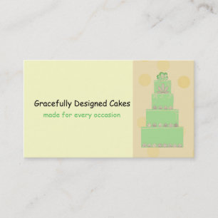 Tarjeta De Visita Decoración de pasteles/repostería