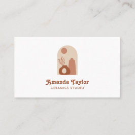 Tarjeta De Visita Decoración del hogar de cerámica de vasa de cerámi