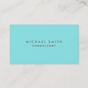 Tarjeta De Visita Decorado interior elegante profesional azul