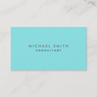 Tarjeta De Visita Decorado interior elegante profesional azul