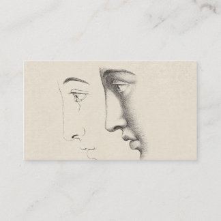 Tarjeta De Visita Decorador de interiores clásico francés elegante