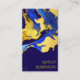 Tarjeta De Visita Decorador de pintura de artista de colores elegant