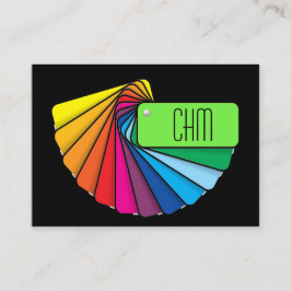 Tarjeta De Visita Decorador interior / Diseñador / Pintura