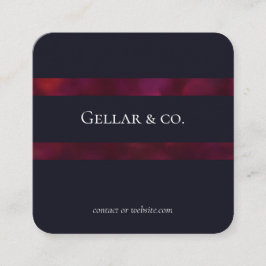 Tarjeta de visita Deep Blue