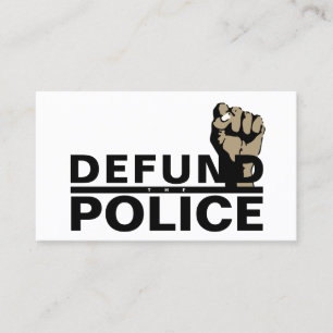 TARJETA DE VISITA DEFINIR A LA POLICÍA
