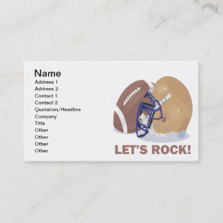 Tarjeta De Visita Deja la roca