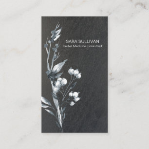 Tarjeta De Visita Deja las hierbas medicinales de Berries