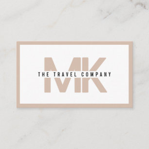 Tarjeta de visita del agente de la agencia de viaj