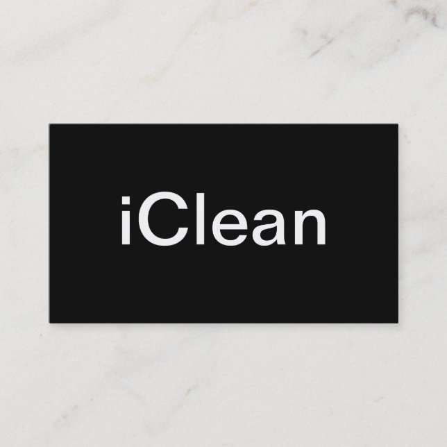 Tarjeta de visita del ama de casa (Anverso)