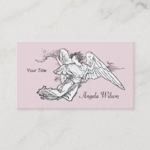 Tarjeta de visita del ángel