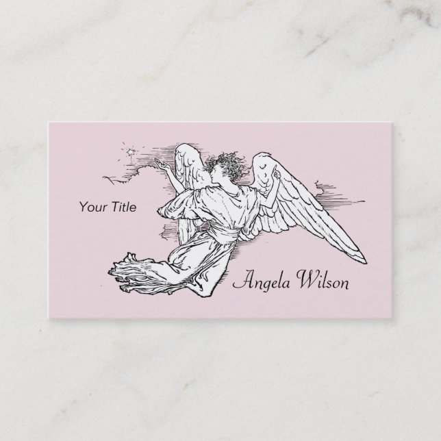 Tarjeta de visita del ángel (Anverso)