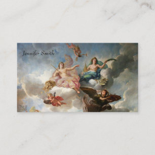 Tarjeta de visita del ángel de la diosa