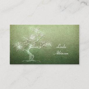 tarjeta de visita del árbol