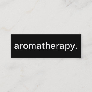 Tarjeta de visita del Aromatherapy